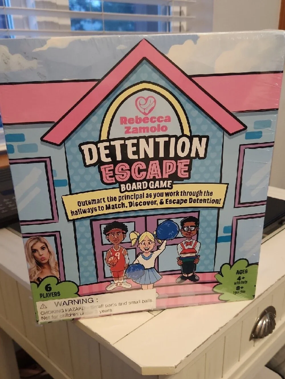 Rebecca Zamolo Detention Escape Board Game New Never Opened